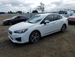 Subaru Impreza salvage cars for sale: 2019 Subaru Impreza Premium