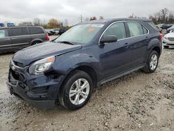 Chevrolet Equinox salvage cars for sale: 2016 Chevrolet Equinox LS