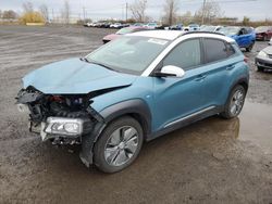 Hyundai Kona salvage cars for sale: 2019 Hyundai Kona SEL