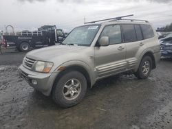 Mitsubishi Montero salvage cars for sale: 2002 Mitsubishi Montero Limited