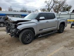 Toyota Tundra salvage cars for sale: 2024 Toyota Tundra Crewmax Platinum