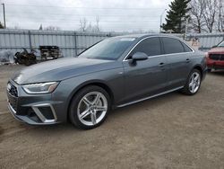 Audi salvage cars for sale: 2020 Audi A4 Premium Plus