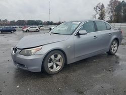 BMW salvage cars for sale: 2007 BMW 530 I