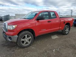 Salvage cars for sale from Copart Appleton, WI: 2010 Toyota Tundra Double Cab SR5