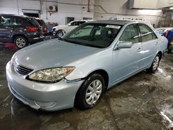 Toyota Camry salvage cars for sale: 2006 Toyota Camry LE