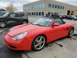 Porsche salvage cars for sale: 2002 Porsche Boxster