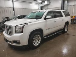 GMC salvage cars for sale: 2017 GMC Yukon XL K1500 SLT