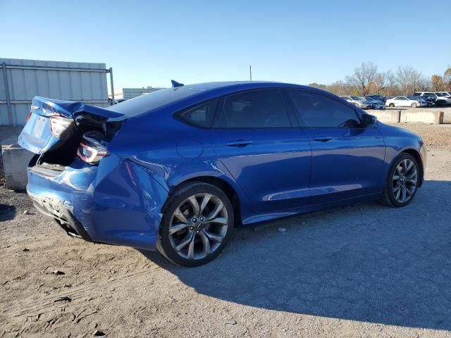 2015 Chrysler 200 S