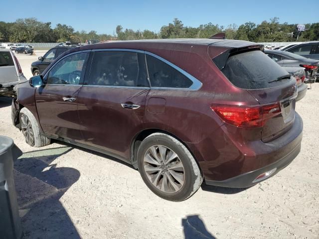 2016 Acura MDX Technology