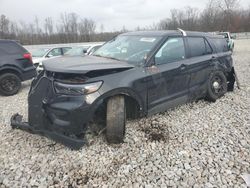 Ford salvage cars for sale: 2021 Ford Explorer Police Interceptor