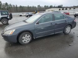 Honda Accord salvage cars for sale: 2005 Honda Accord LX