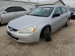 Salvage cars for sale from Copart Pekin, IL: 2005 Honda Accord EX