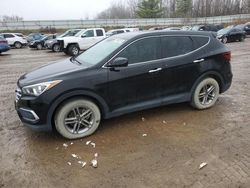 Salvage cars for sale from Copart Davison, MI: 2018 Hyundai Santa FE Sport