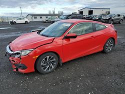 Honda Civic salvage cars for sale: 2016 Honda Civic LX