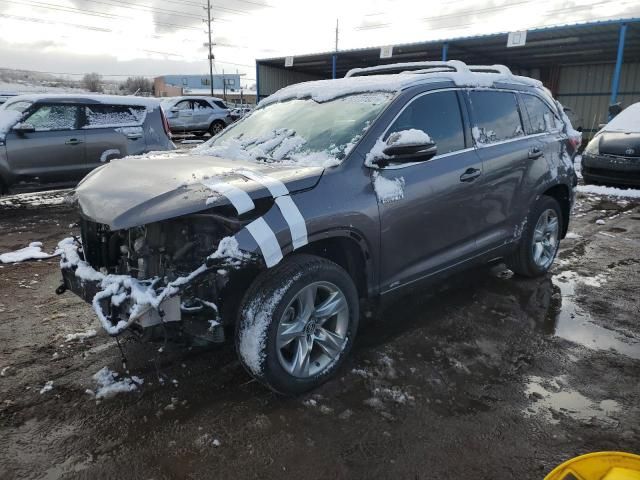 2016 Toyota Highlander Hybrid Limited