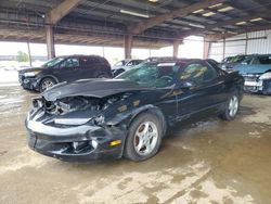 Pontiac Firebird salvage cars for sale: 2001 Pontiac Firebird Formula