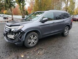 Honda Pilot salvage cars for sale: 2016 Honda Pilot EXL