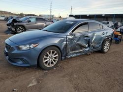 Mazda 6 salvage cars for sale: 2016 Mazda 6 Sport