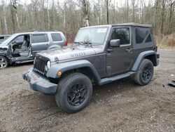 Jeep salvage cars for sale: 2014 Jeep Wrangler Sport