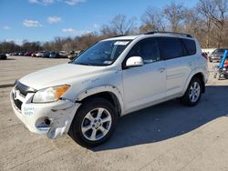 Salvage cars for sale from Copart Ellwood City, PA: 2010 Toyota Rav4 Limited