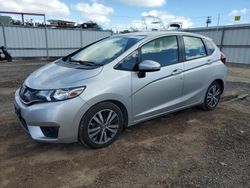 Honda fit salvage cars for sale: 2015 Honda FIT EX