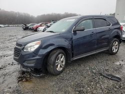 Chevrolet salvage cars for sale: 2017 Chevrolet Equinox LS