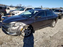 Chrysler 200 salvage cars for sale: 2015 Chrysler 200 Limited