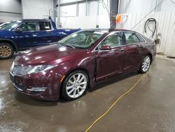 Lincoln mkz salvage cars for sale: 2013 Lincoln MKZ