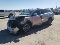 Hyundai Santa fe salvage cars for sale: 2017 Hyundai Santa FE SE