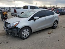 KIA rio salvage cars for sale: 2013 KIA Rio LX