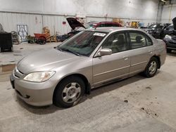 Honda salvage cars for sale: 2005 Honda Civic Hybrid