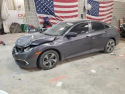 Honda Civic salvage cars for sale: 2019 Honda Civic LX