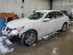 Infiniti salvage cars for sale: 2015 Infiniti Q40