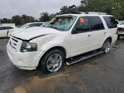 Ford Expedition salvage cars for sale: 2010 Ford Expedition Limited