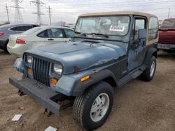 Jeep salvage cars for sale: 1994 Jeep Wrangler / YJ SE