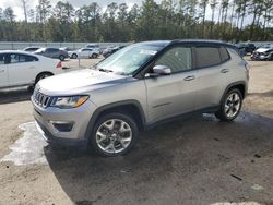 Jeep Compass salvage cars for sale: 2020 Jeep Compass Limited