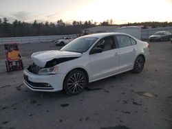 Volkswagen salvage cars for sale: 2015 Volkswagen Jetta SE