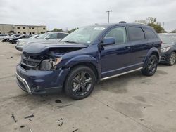 Dodge Journey salvage cars for sale: 2018 Dodge Journey Crossroad