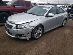 Chevrolet Cruze salvage cars for sale: 2012 Chevrolet Cruze LTZ