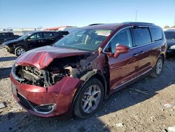 Chrysler Pacifica Touring l Plus salvage cars for sale: 2017 Chrysler Pacifica Touring L Plus