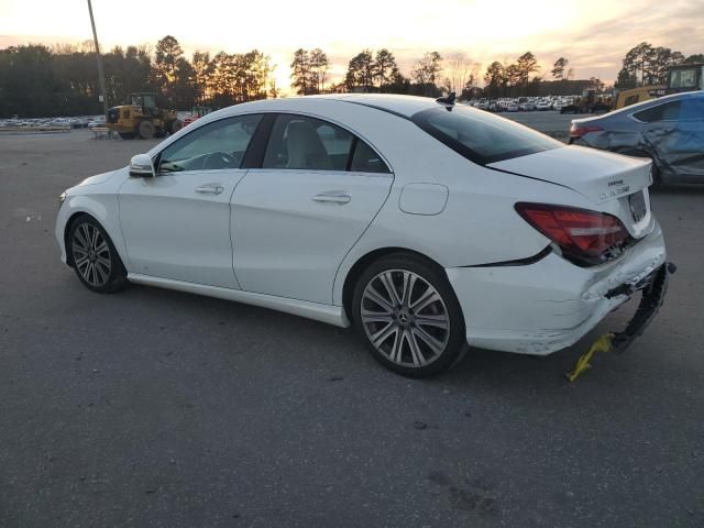 2018 Mercedes-Benz CLA 250