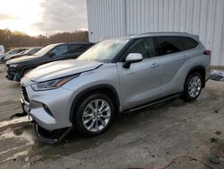 Toyota Highlander salvage cars for sale: 2020 Toyota Highlander Hybrid Limited