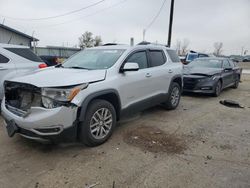 Salvage cars for sale from Copart Pekin, IL: 2018 GMC Acadia SLE