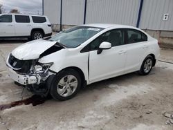 Honda salvage cars for sale: 2013 Honda Civic LX