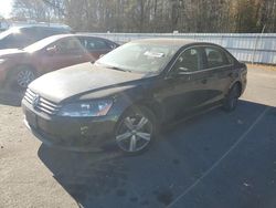 Volkswagen Passat salvage cars for sale: 2013 Volkswagen Passat SE