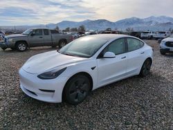 Tesla salvage cars for sale: 2021 Tesla Model 3