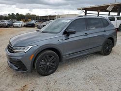 Volkswagen salvage cars for sale: 2022 Volkswagen Tiguan SE R-LINE Black