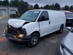 Salvage cars for sale from Copart Mendon, MA: 2017 Chevrolet Express G2500