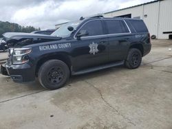 Salvage cars for sale from Copart Gaston, SC: 2018 Chevrolet Tahoe Police