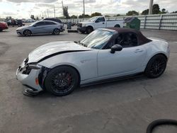 Mazda mx5 salvage cars for sale: 2018 Mazda MX-5 Miata Club